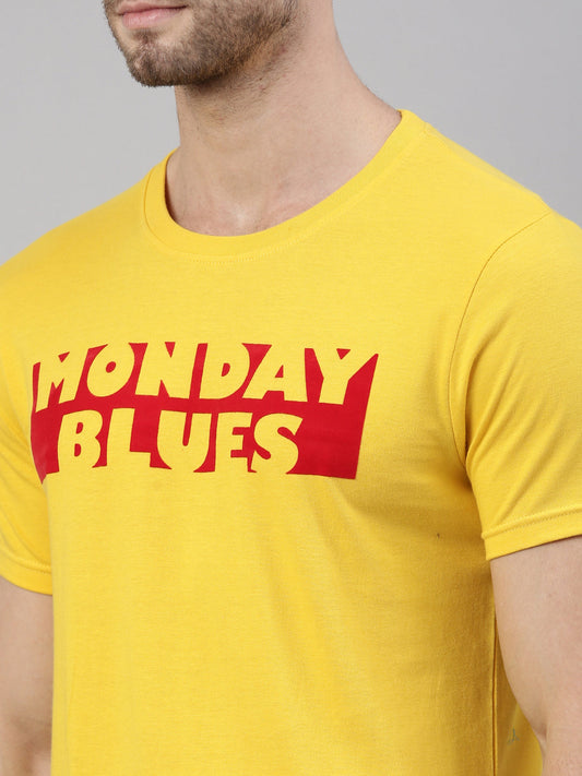 JOVEN MEN PRINTED T-SHIRT