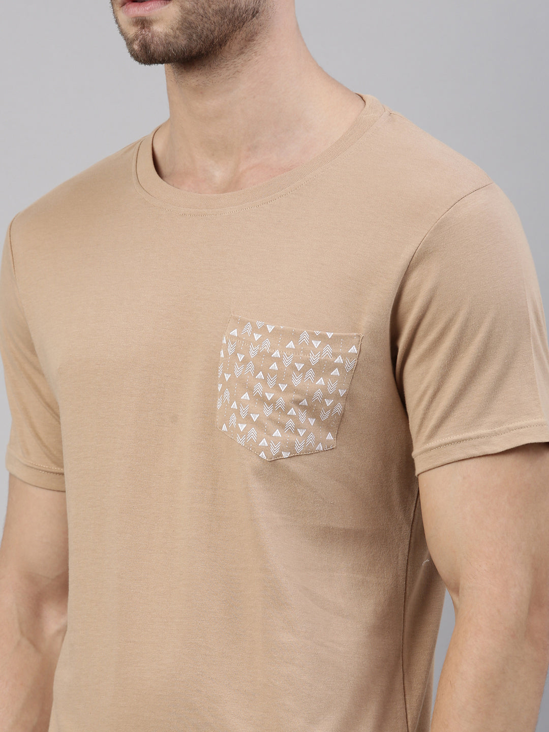 JOVEN MEN PRINTED T-SHIRT