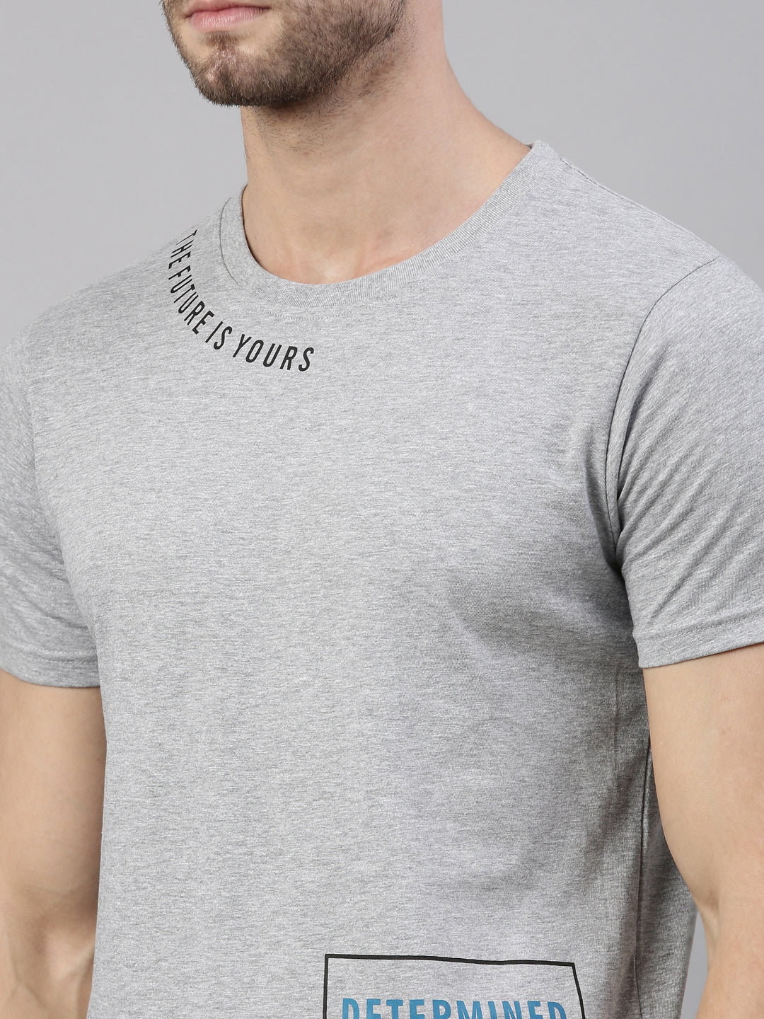 JOVEN MEN PRINTED T-SHIRT