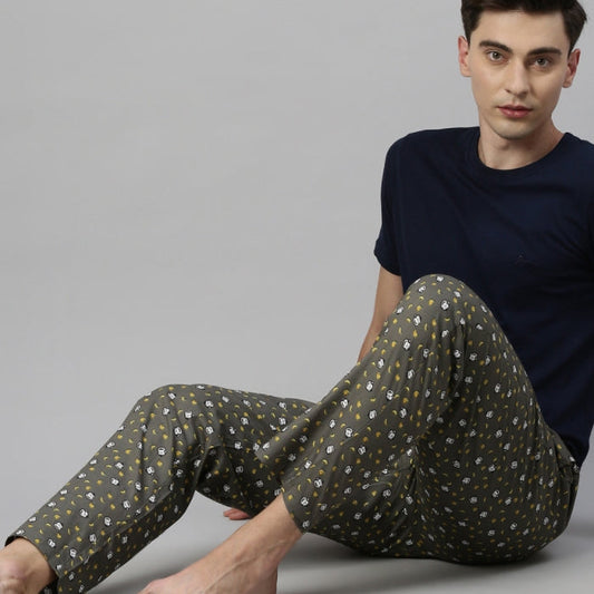 JOVEN MENS PRINTED PYJAMAS