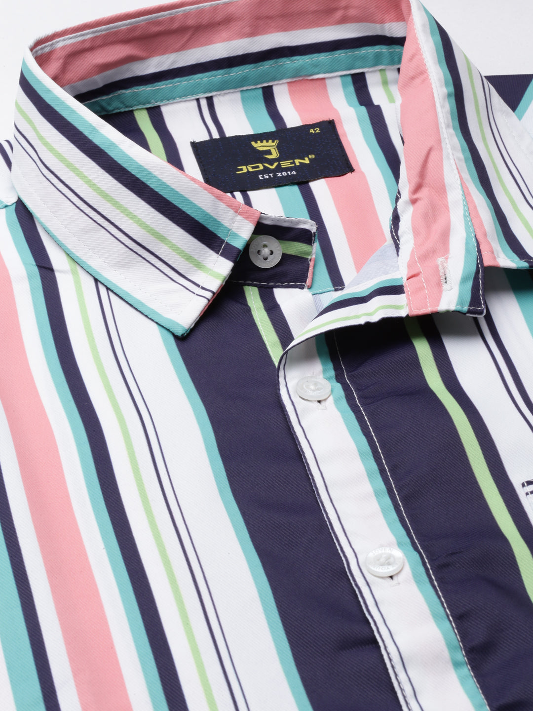 Joven Men's Multicolor Printed Co-Ords Set