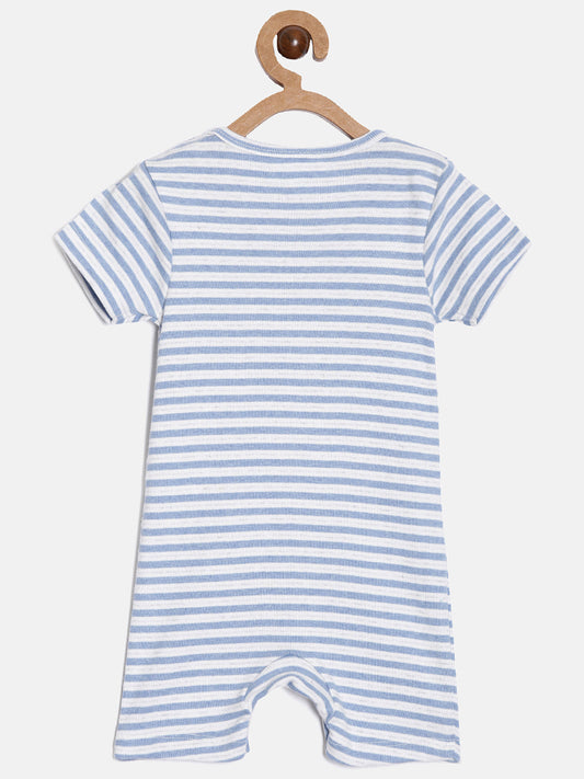 Broon Infant Baby Organic Cotton Short Sleeve Rompers