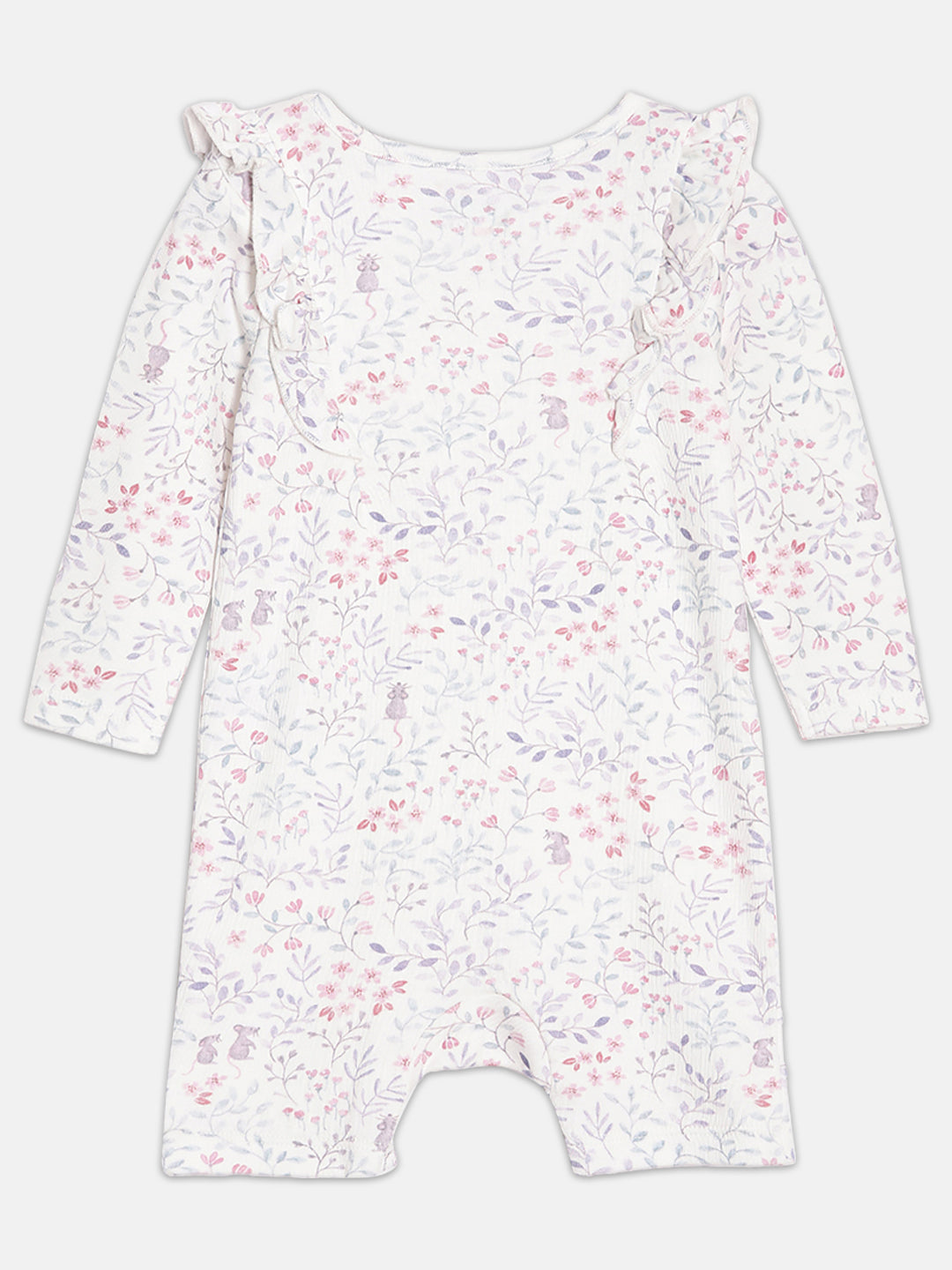 Broon Infant Baby Organic Cotton Full Sleeve Rompers