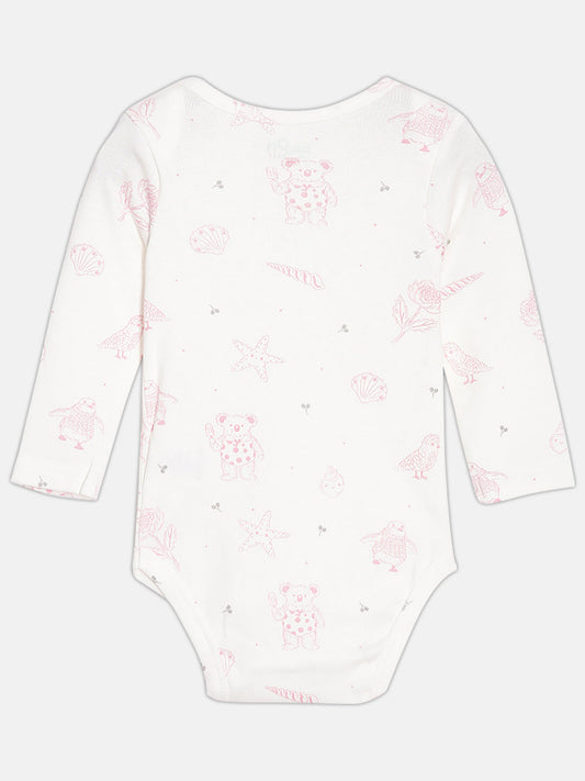 Broon Infant Baby Organic Cotton Short Sleeve Rompers