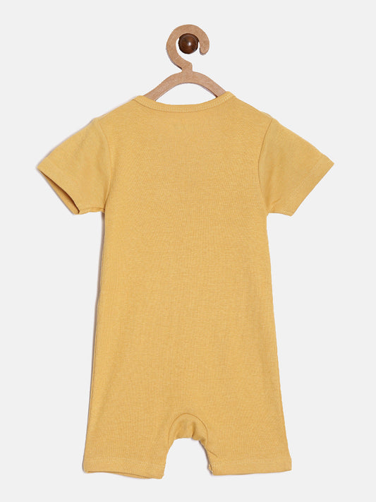 Broon Infant Baby Organic Cotton Short Sleeve Rompers