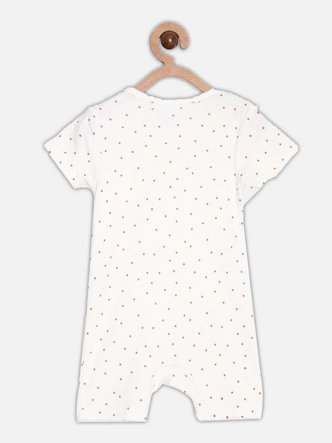 Broon Infant Baby Organic Cotton Short Sleeve Rompers