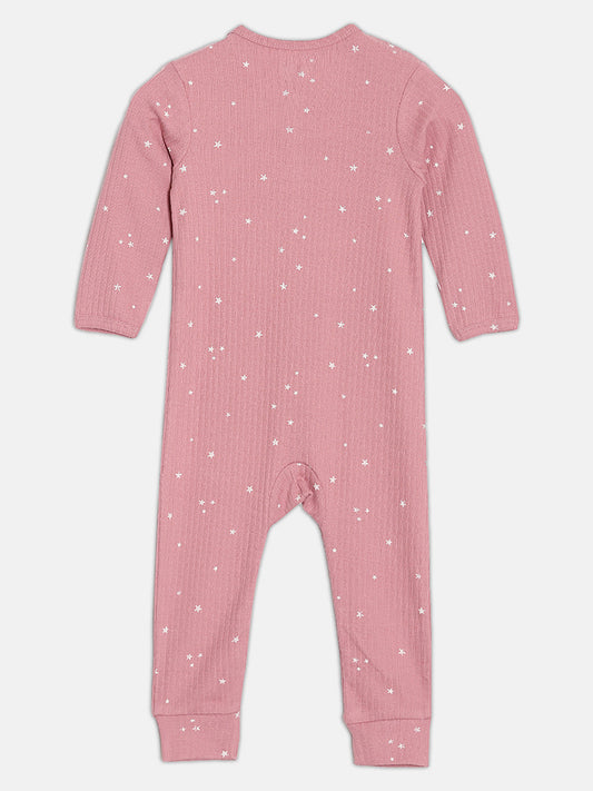 Broon Infant Baby Organic Cotton Full Sleeve Sleepsuit