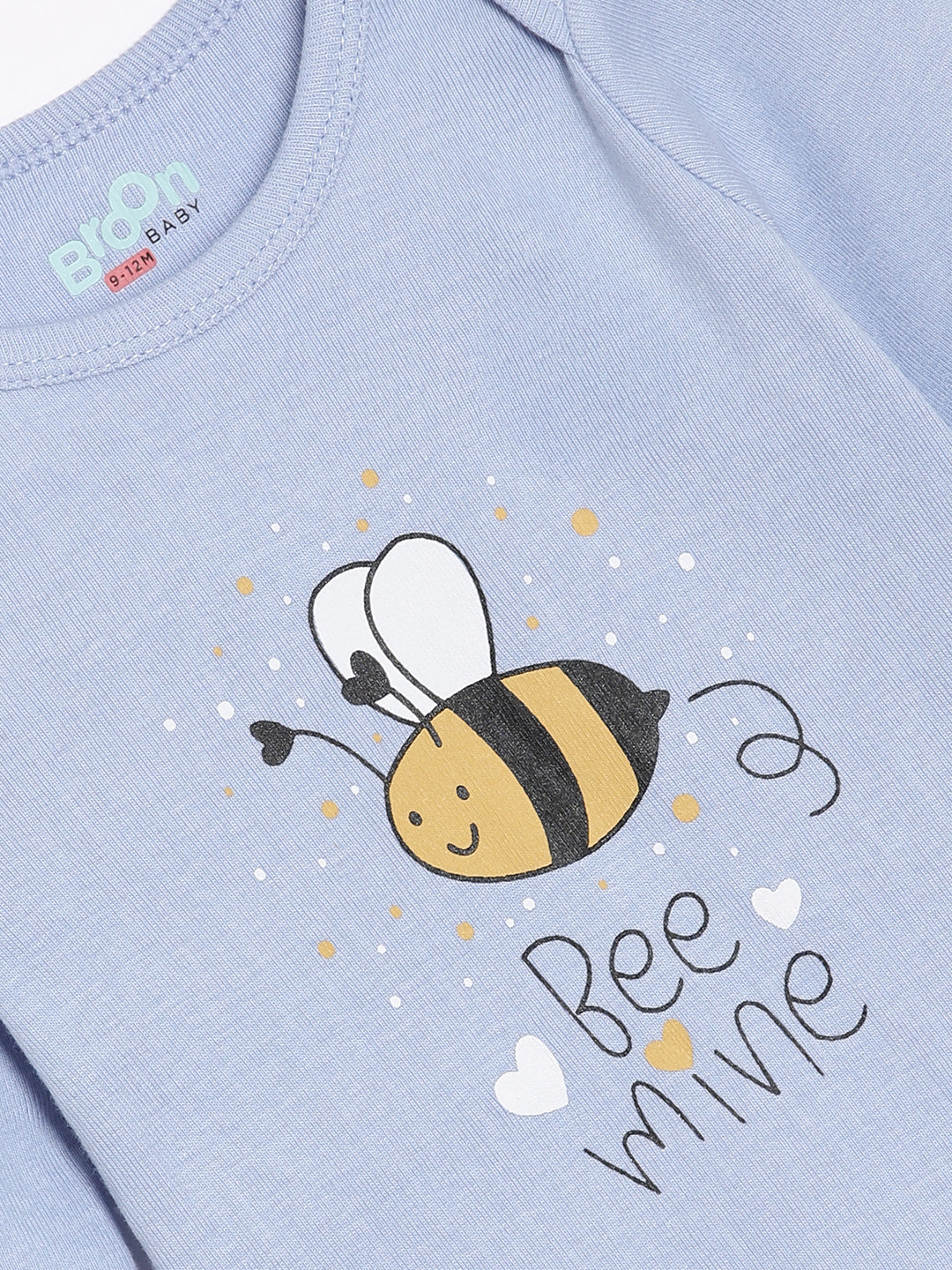 Broon Infant Baby Organic Cotton Full Sleeve Bodysuit