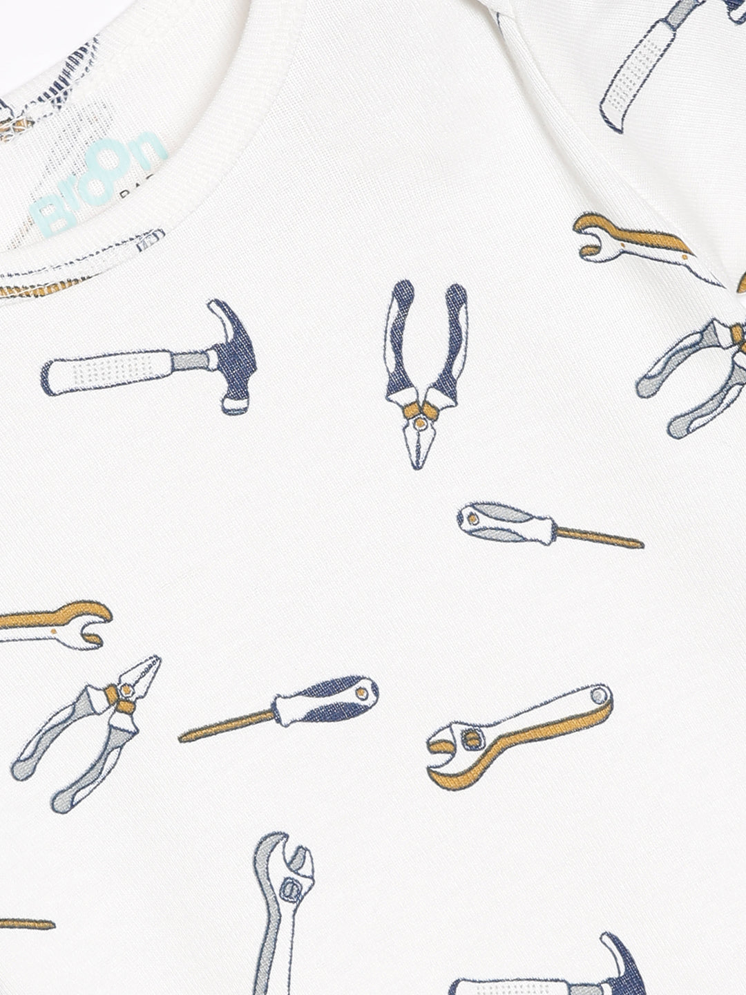 Broon Infant Baby Organic Cotton Short Sleeve Bodysuit