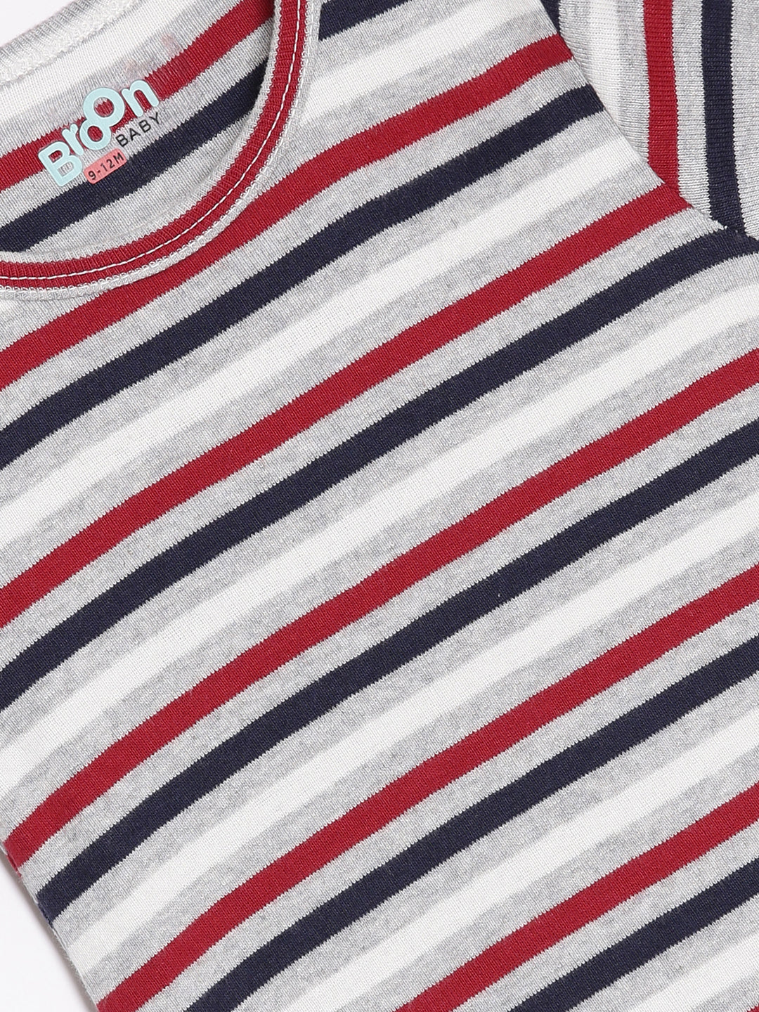 Broon Infant Baby Organic Cotton Short Sleeve Rompers