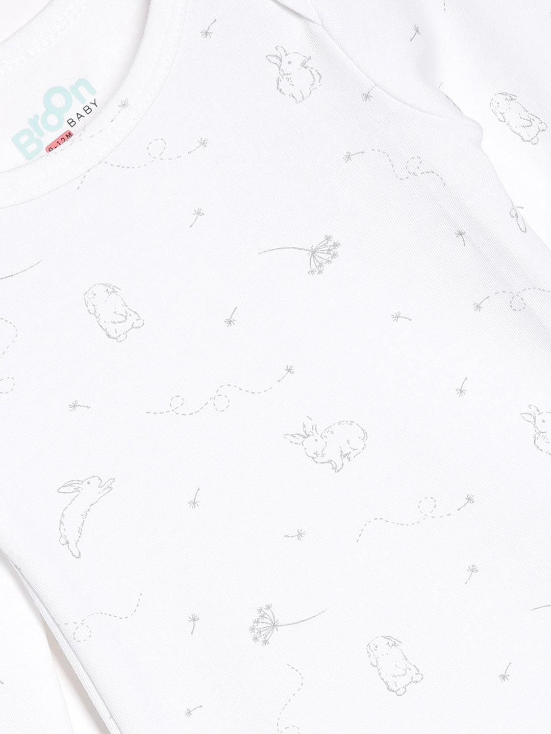 Broon Infant Baby Organic Cotton Full Sleeve Bodysuit