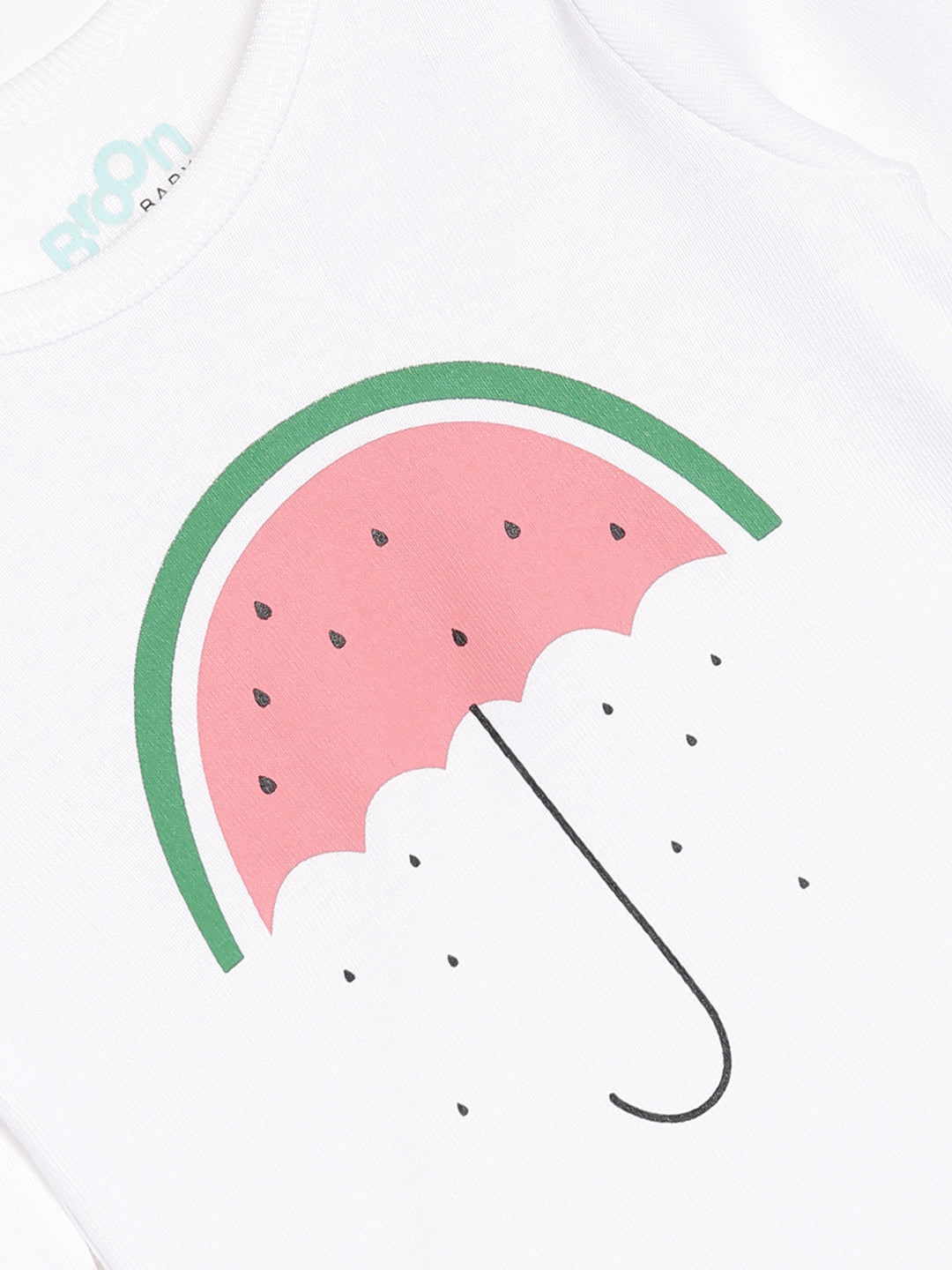 Broon Infant Baby Organic Cotton Full Sleeve Bodysuit