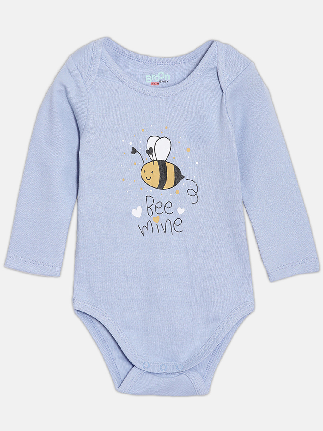 Broon Infant Baby Organic Cotton Full Sleeve Bodysuit