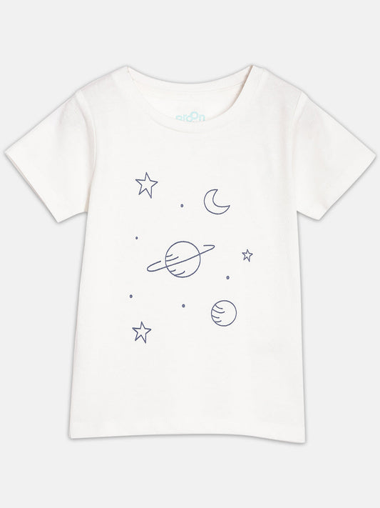 Broon Infant Baby Organic Cotton T-shirt & Shorts