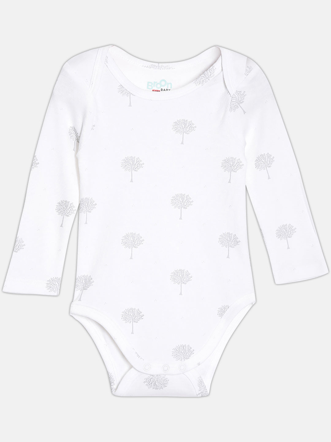 Broon Infant Baby Organic Cotton Full Sleeve Bodysuit