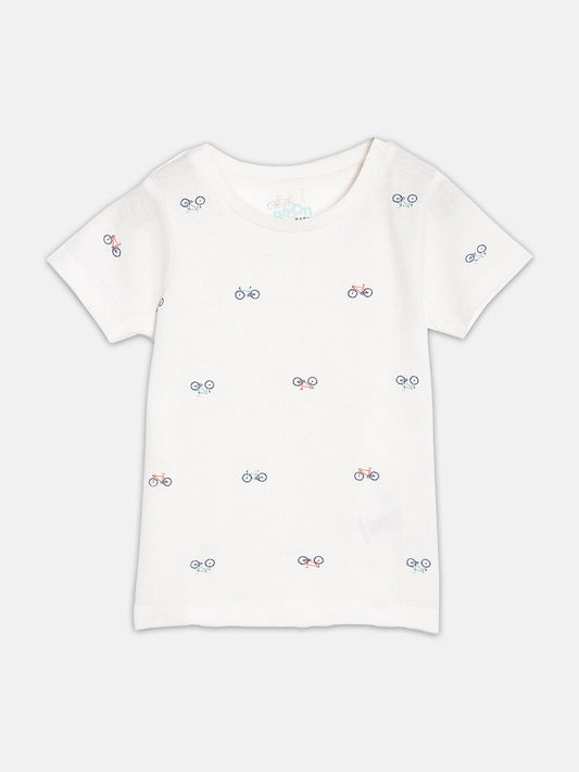 Broon Infant Baby Organic Cotton T-shirt & Shorts