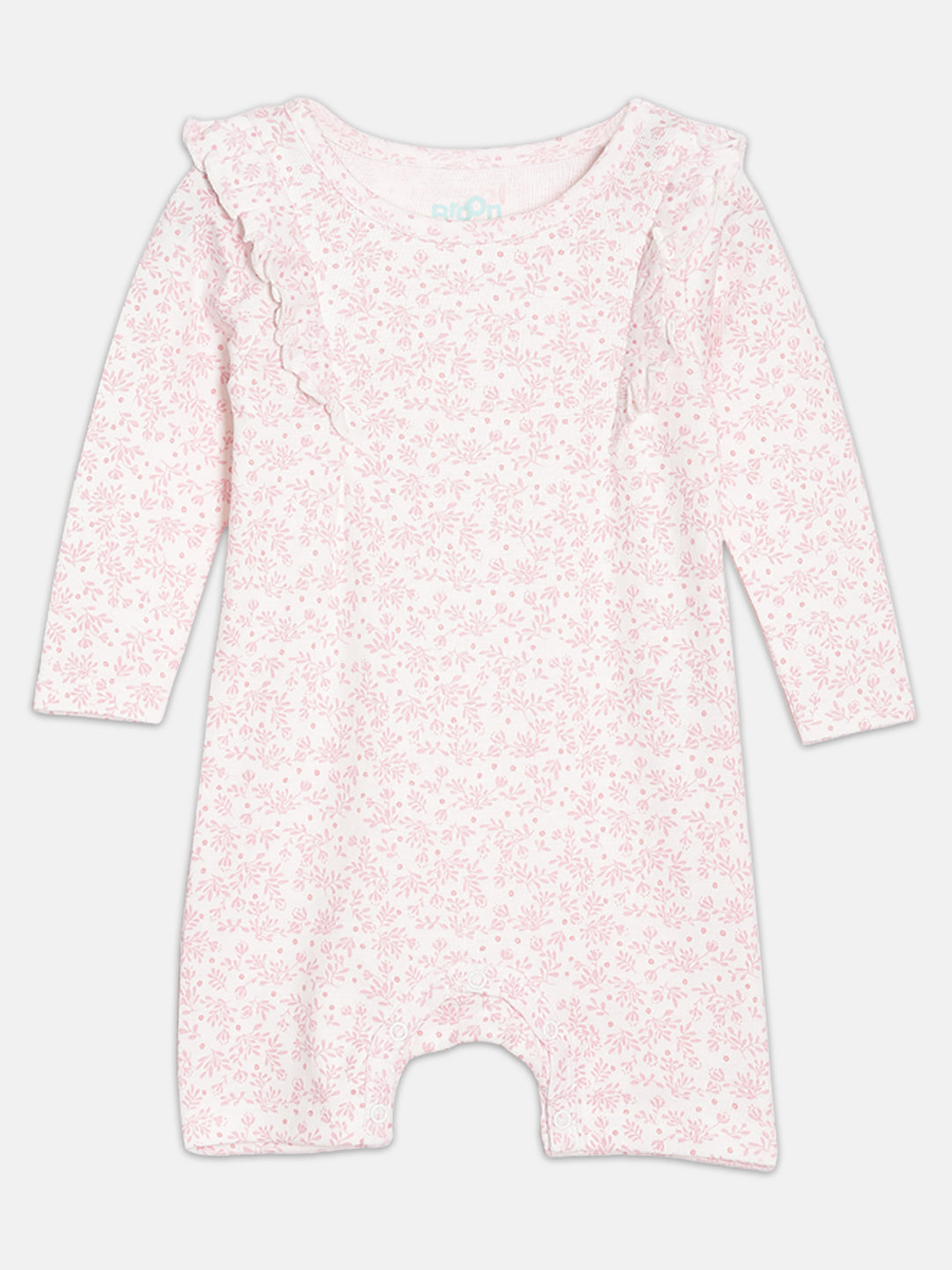 Broon Infant Baby Organic Cotton Full Sleeve Rompers