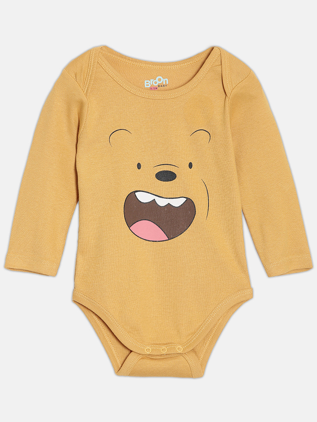 Broon Infant Baby Organic Cotton Full Sleeve Bodysuit