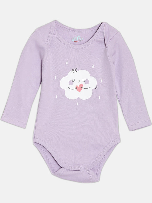 Broon Infant Baby Organic Cotton Short Sleeve Rompers