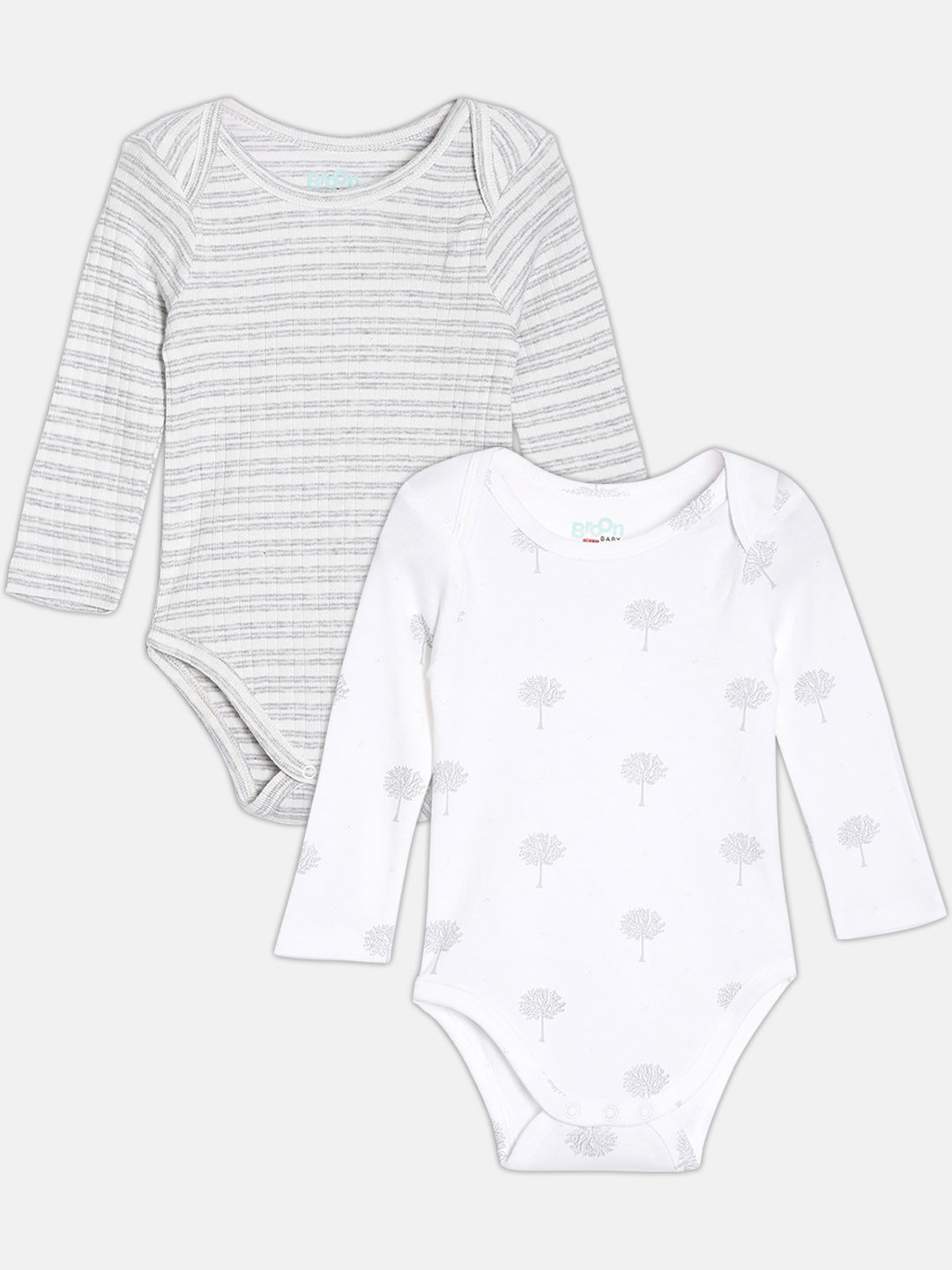 Broon Infant Baby Organic Cotton Full Sleeve Bodysuit