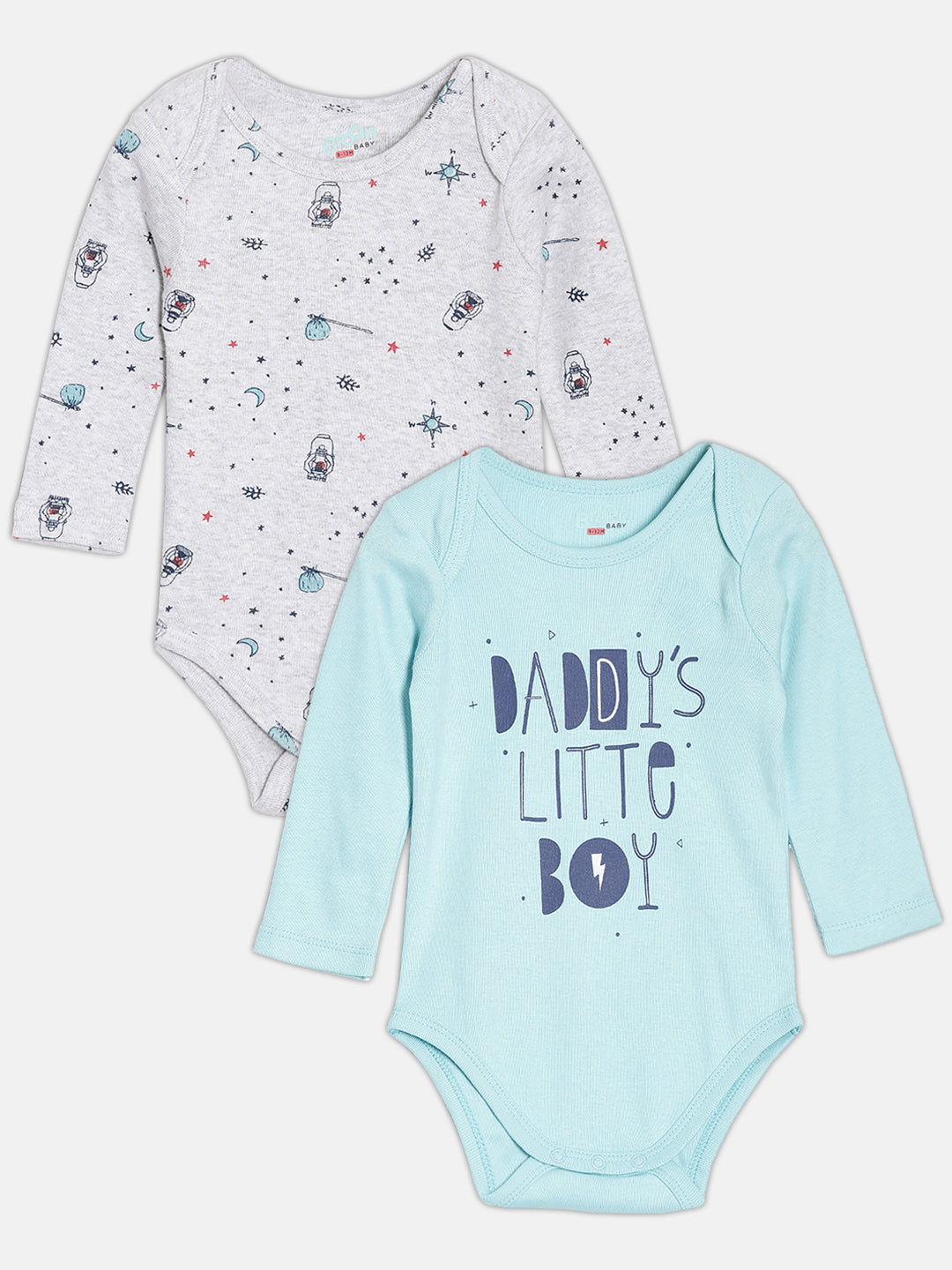 Broon Infant Baby Organic Cotton Full Sleeve Bodysuit