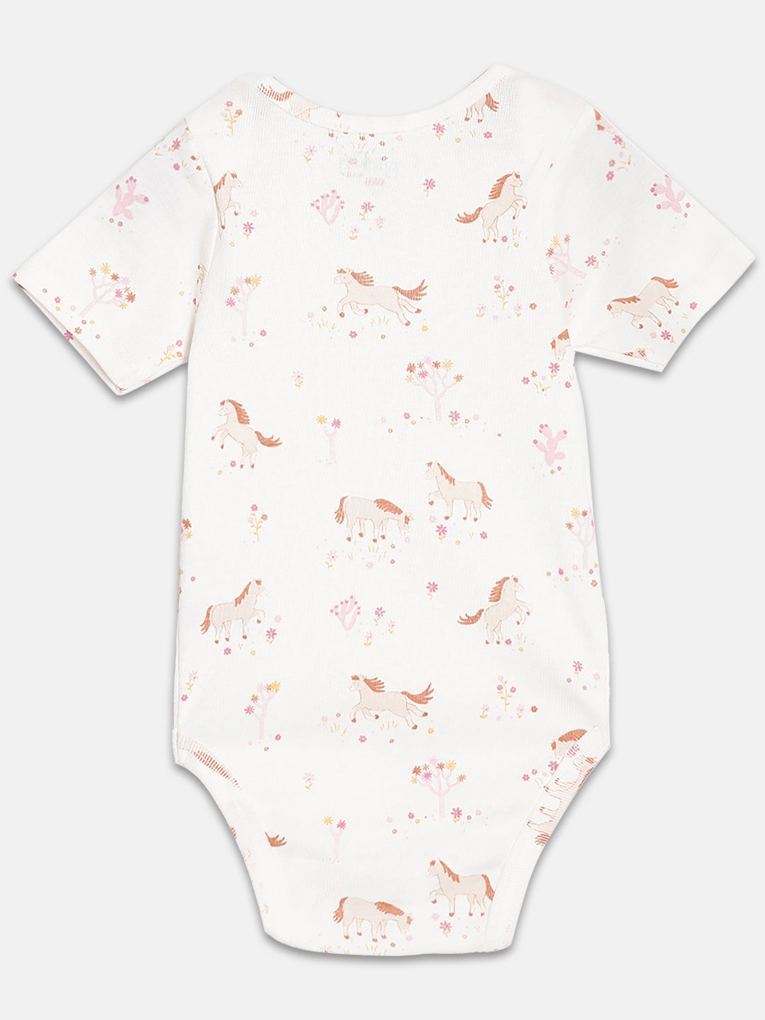 Broon Infant Baby Organic Cotton Short Sleeve Bodysuit