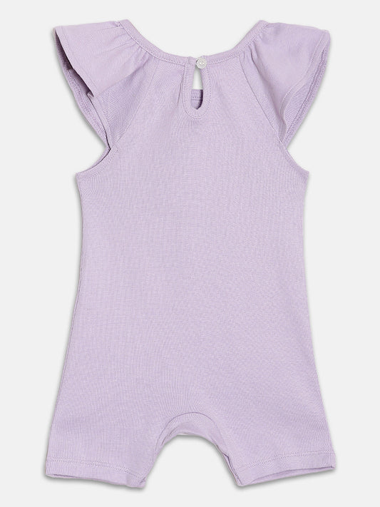 Broon Infant Baby Organic Cotton Short Sleeve Rompers