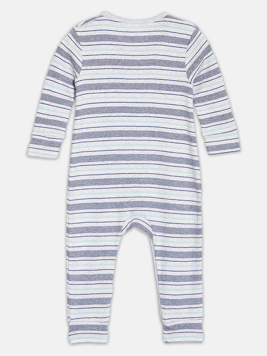 Broon Infant Baby Organic Cotton Full Sleeve Sleepsuit