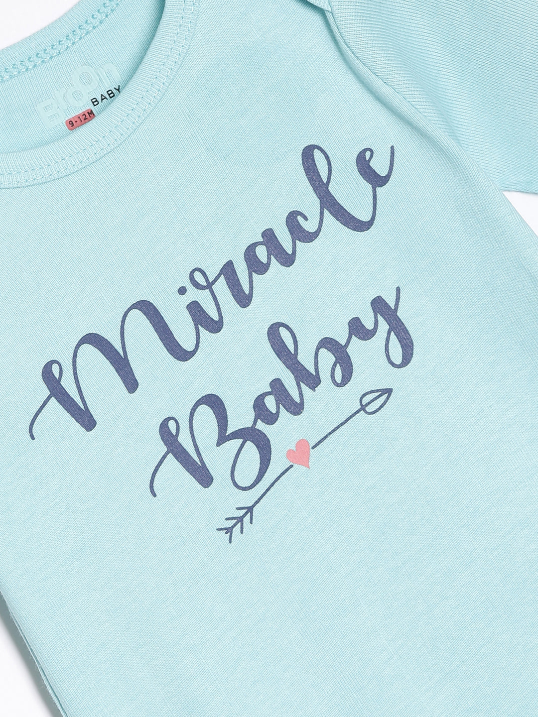 Broon Infant Baby Organic Cotton Short Sleeve Bodysuit