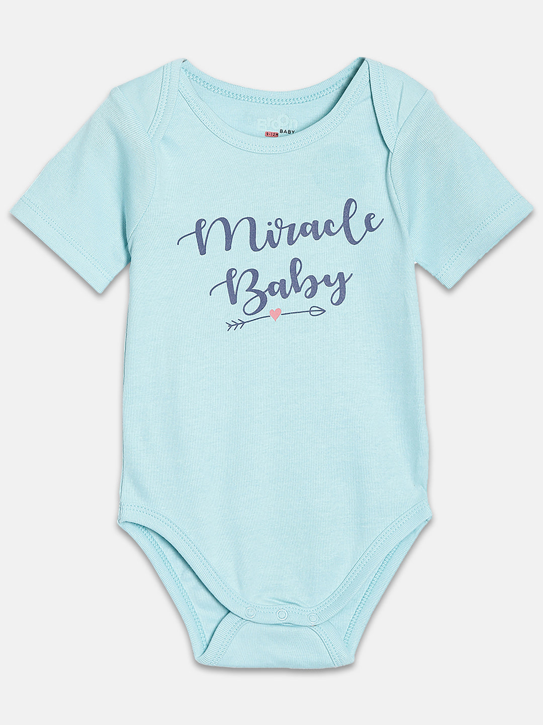 Broon Infant Baby Organic Cotton Short Sleeve Bodysuit