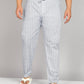 Men Plus Size White Plus Printed Pyjama
