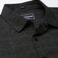 Men Black Printed Pure Cotton Full Sleeve Casual Shirt