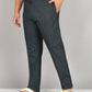 Men Plus Size Black Printed Pyjama