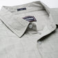 Men Grey Printed Pure Cotton Full Sleeve Casual Shirt