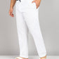 Men Plus Size White Plus Printed Pyjama
