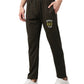 Solid Men Olive Track Pant