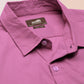 BROON Men Pink Printed Full Sleeve Casual Shirt