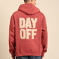 Men Printed Full Sleeve Hooded Sweatshirt