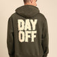 Men Printed Full Sleeve Hooded Sweatshirt