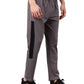 Solid Men Grey Track Pants