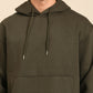 Men Printed Full Sleeve Hooded Sweatshirt