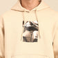 Men Printed Full Sleeve Hooded Sweatshirt