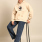 Men Printed Full Sleeve Hooded Sweatshirt