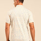 JOVEN Men Beige Printed Casual Lycra Shirt ( No Returns )