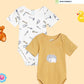 Broon Infant Baby Organic Cotton Short Sleeve Bodysuit