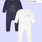 Broon Infant Baby Organic Cotton Full Sleeve Sleepsuit