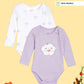 Broon Infant Baby Organic Cotton Short Sleeve Rompers