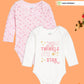 Broon Infant Baby Organic Cotton Short Sleeve Rompers