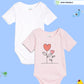 Broon Infant Baby Organic Cotton Short Sleeve Bodysuit