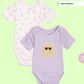Broon Infant Baby Organic Cotton Short Sleeve Bodysuit